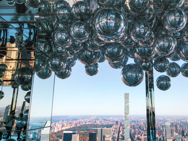 Check out the colors of fall from 1,100 feet at SUMMIT One Vanderbilt