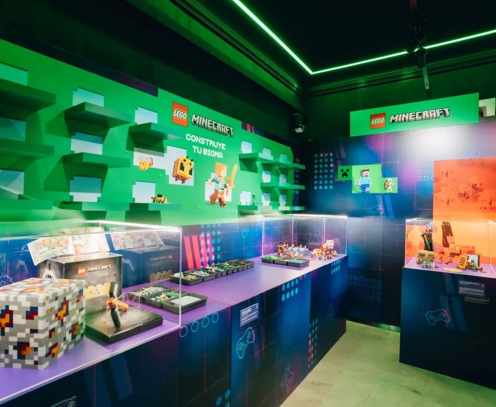 Lego Gaming: The Exhibition. OXO Museo del Videojuego Madrid