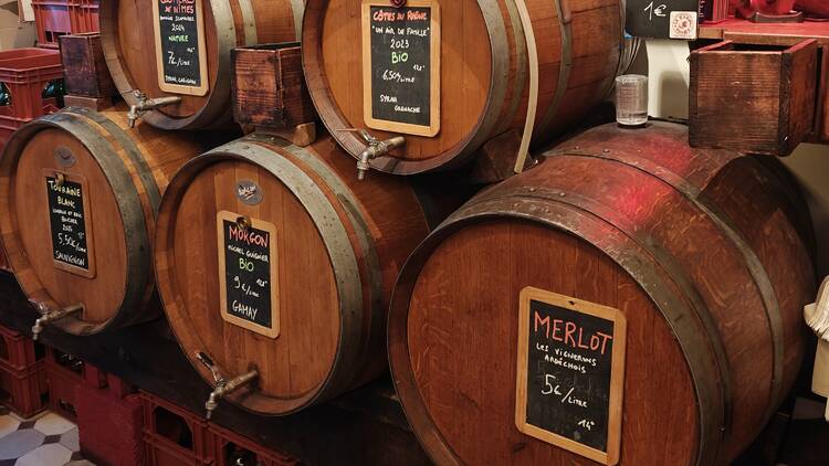 Baron Rouge Tonneaux de vin