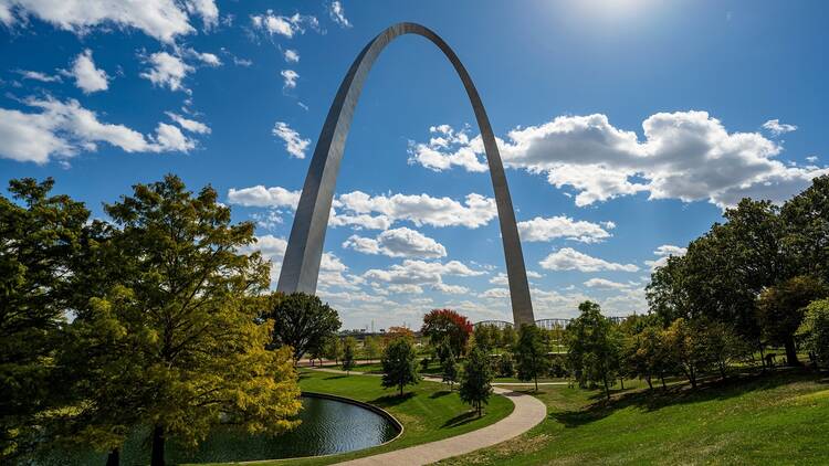 Gateway Arch National Park in St. Louis, Missouri