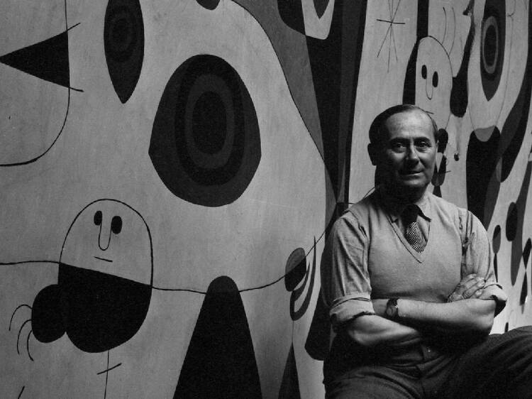Una exposición sobre Miró en relación con los EEUU