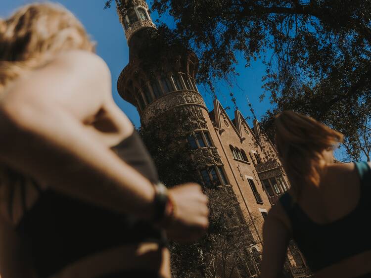 Run among the city’s modernista landmarks!