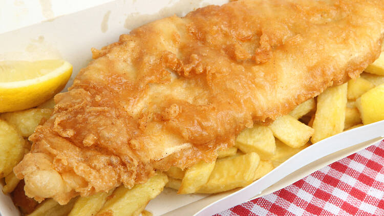 Fish and chips takeaway