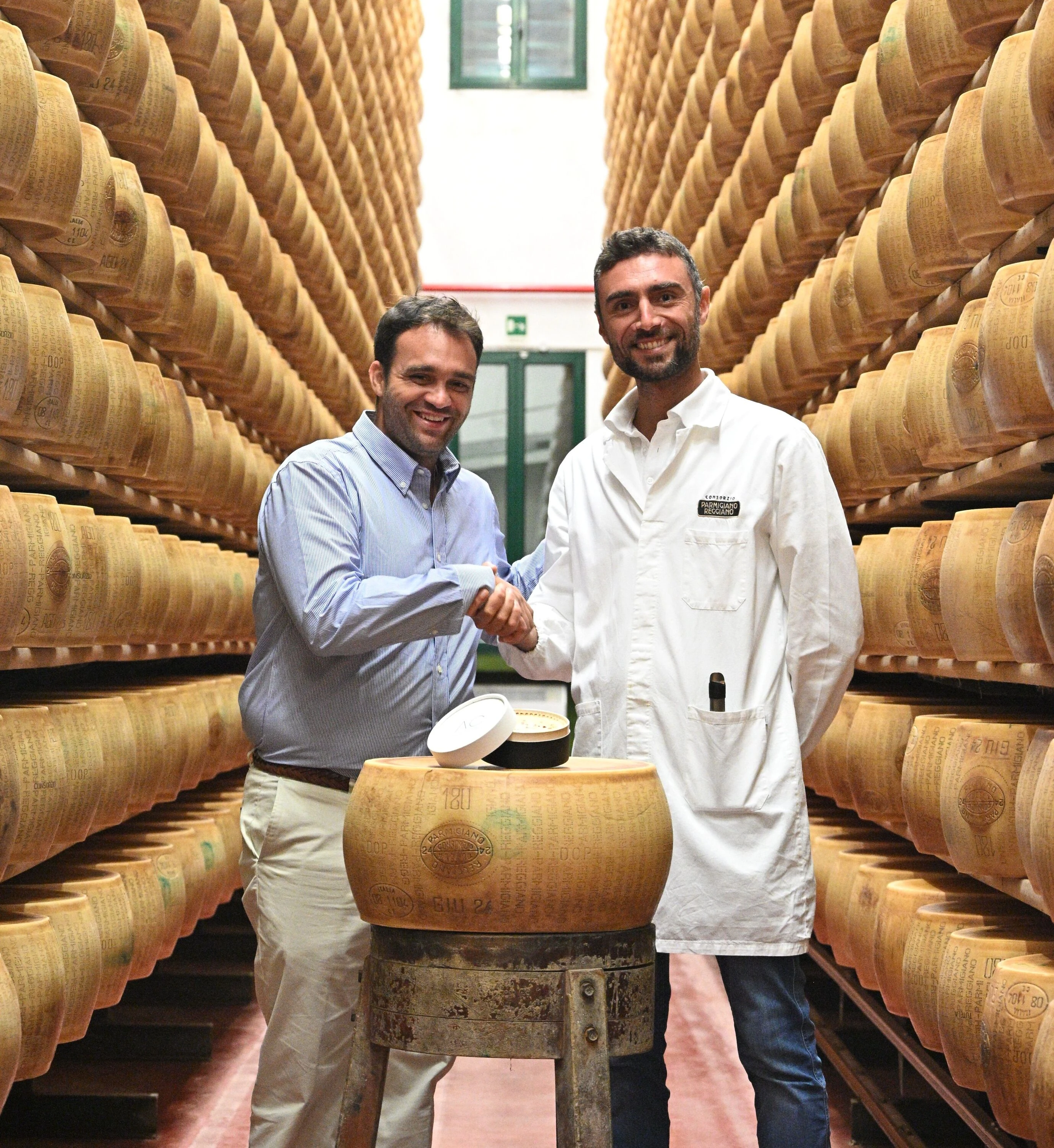 Tarta de queso de &Aacute;lex Cordob&eacute;s y Parmigiano Reggiano