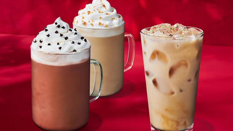 Starbucks 2025 holiday menu