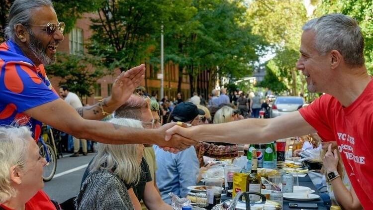 The Longest Table at Gotham Park