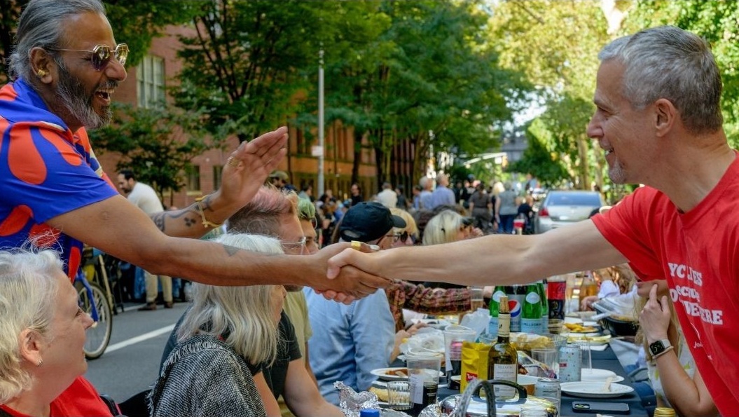 A crazy-long community potluck table will be stretching out underneath the Brooklyn Bridge next week-and it's free to join