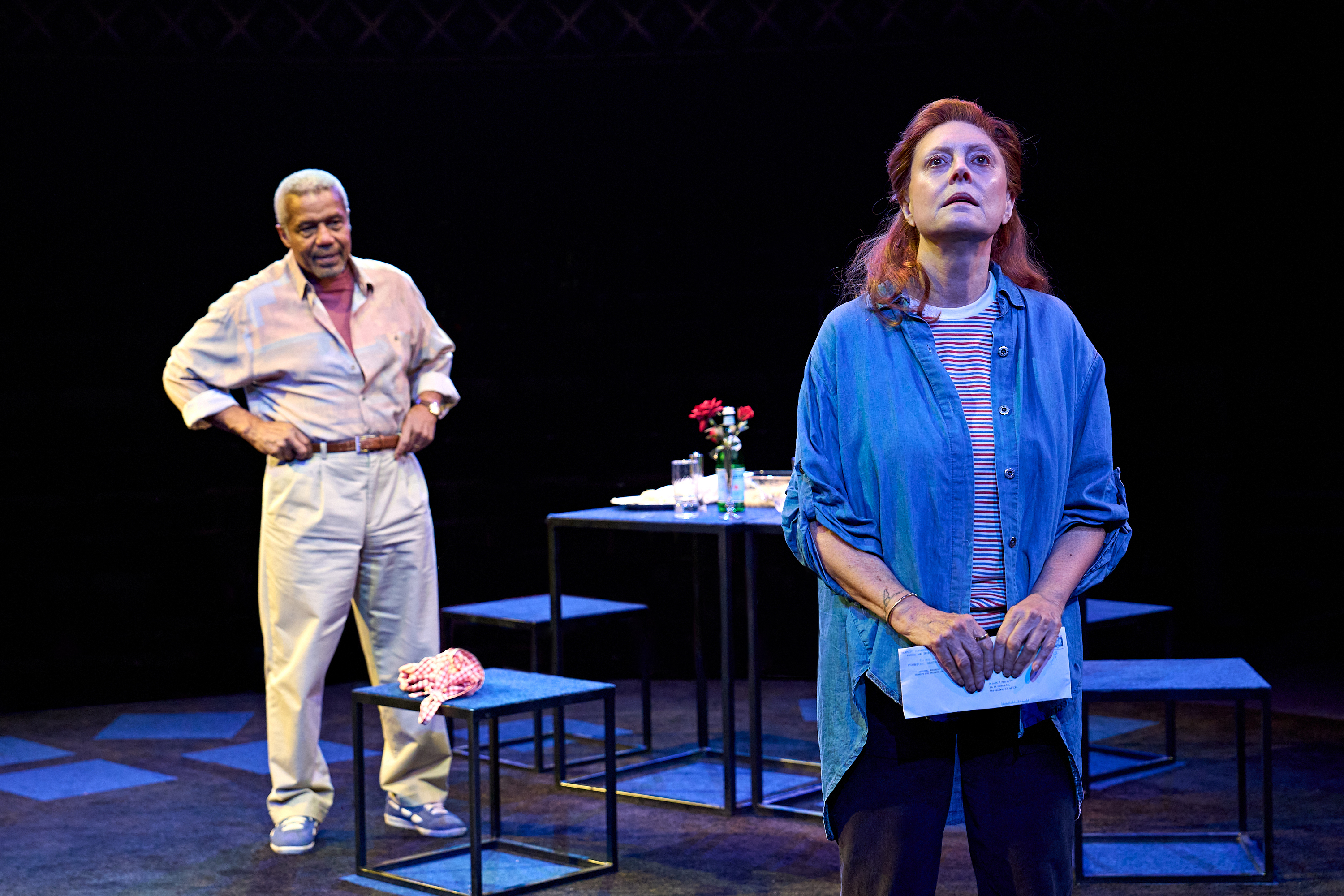 Review: 'Mary Page Marlowe' starring Susan Sarandon and Andrea Riseborough at the Old Vic