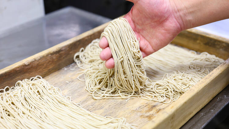 Soba noodles at Muromachi Sunaba Soba noodles at Muromachi Sunaba