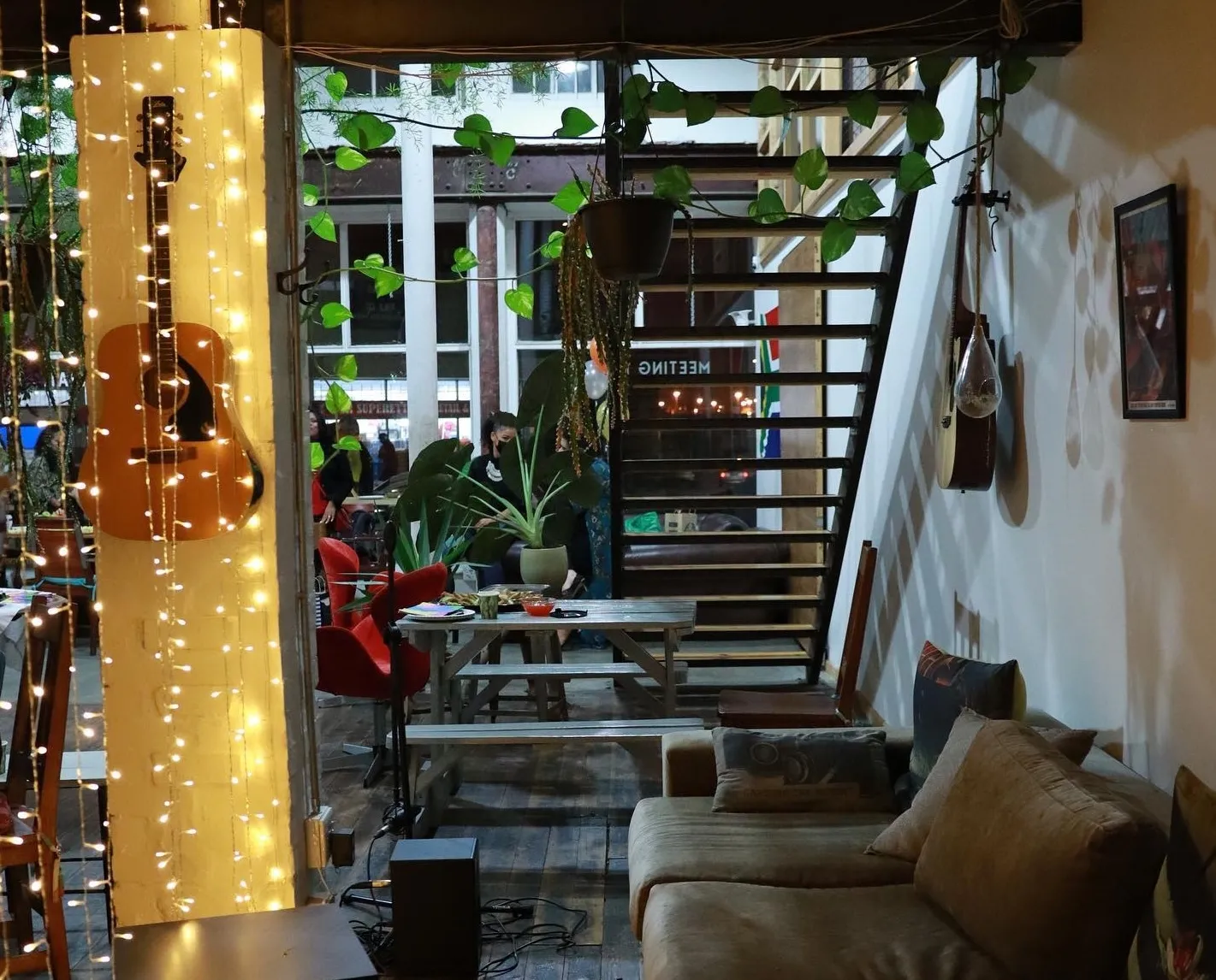 Intertior of the Woodstock Hub