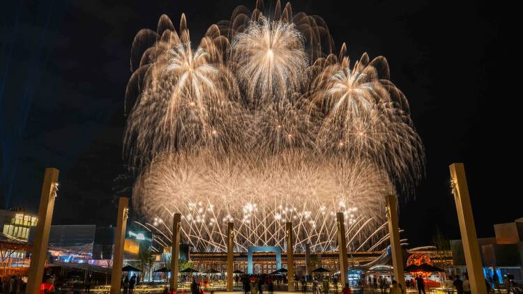 Expo 2025 Osaka Kansai is hosting daily fireworks shows until the closing day
