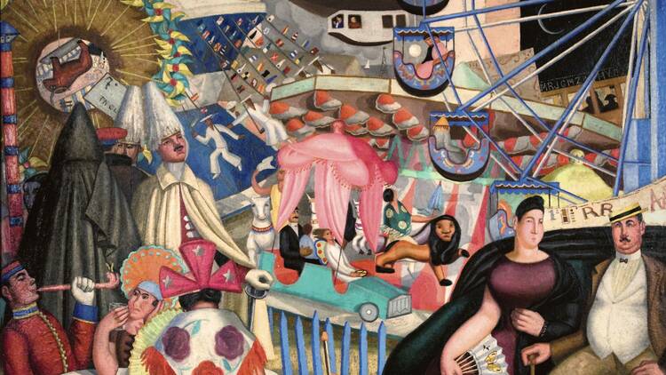 Verbena (1927), Maruja Mallo. Colección María Escribano