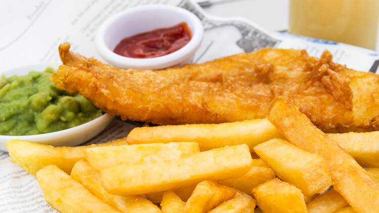 Fish and chips takeaway
