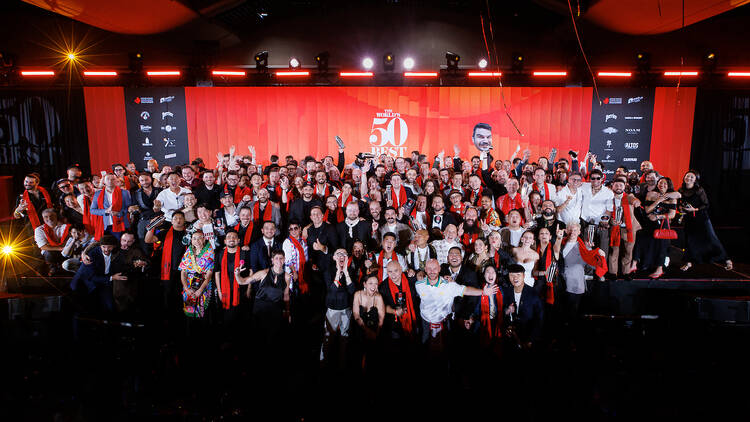 The World's 50 Best Bars 2025 Group shot