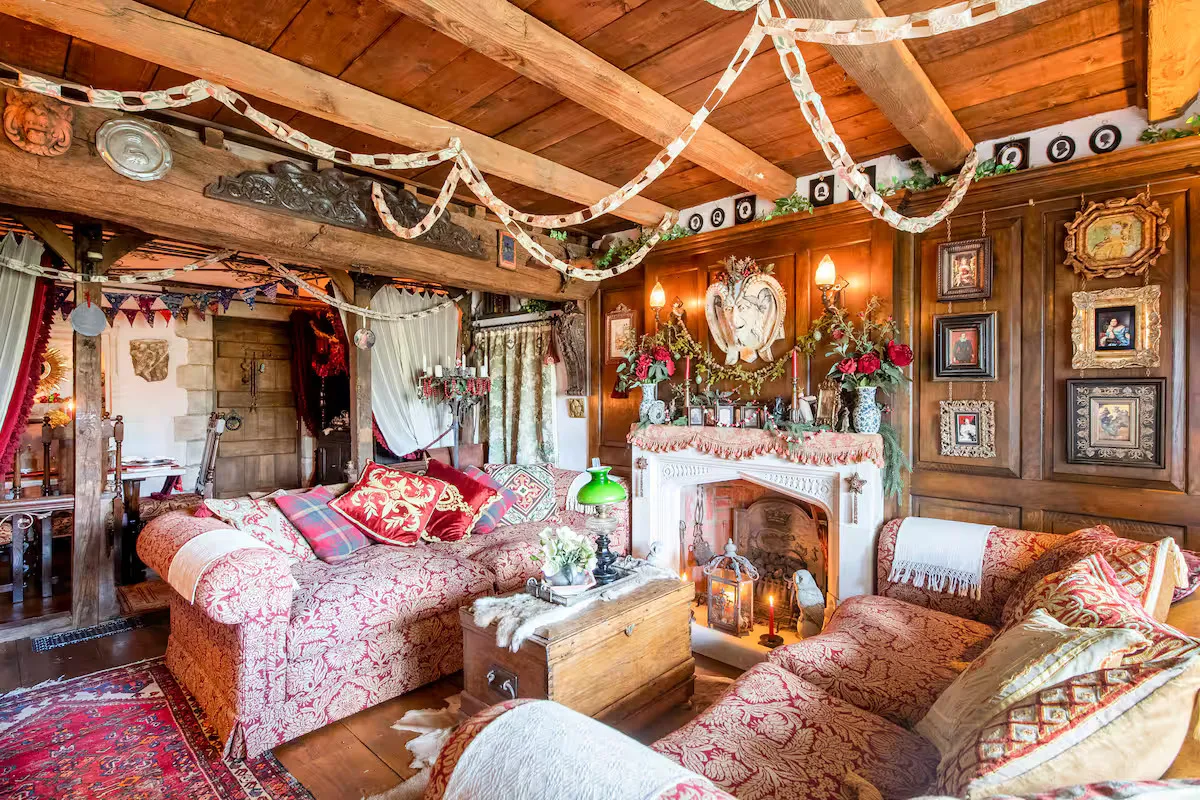 An image of the living room in Talliston, an Airbnb in Essex