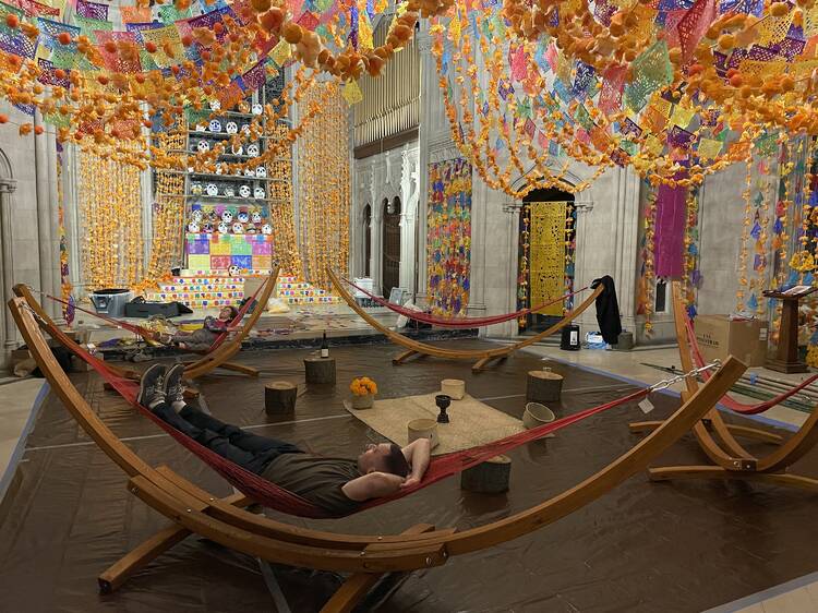 Honor lost loved ones at this Día de Muertos ofrenda inside NYC's most beautiful cemetery
