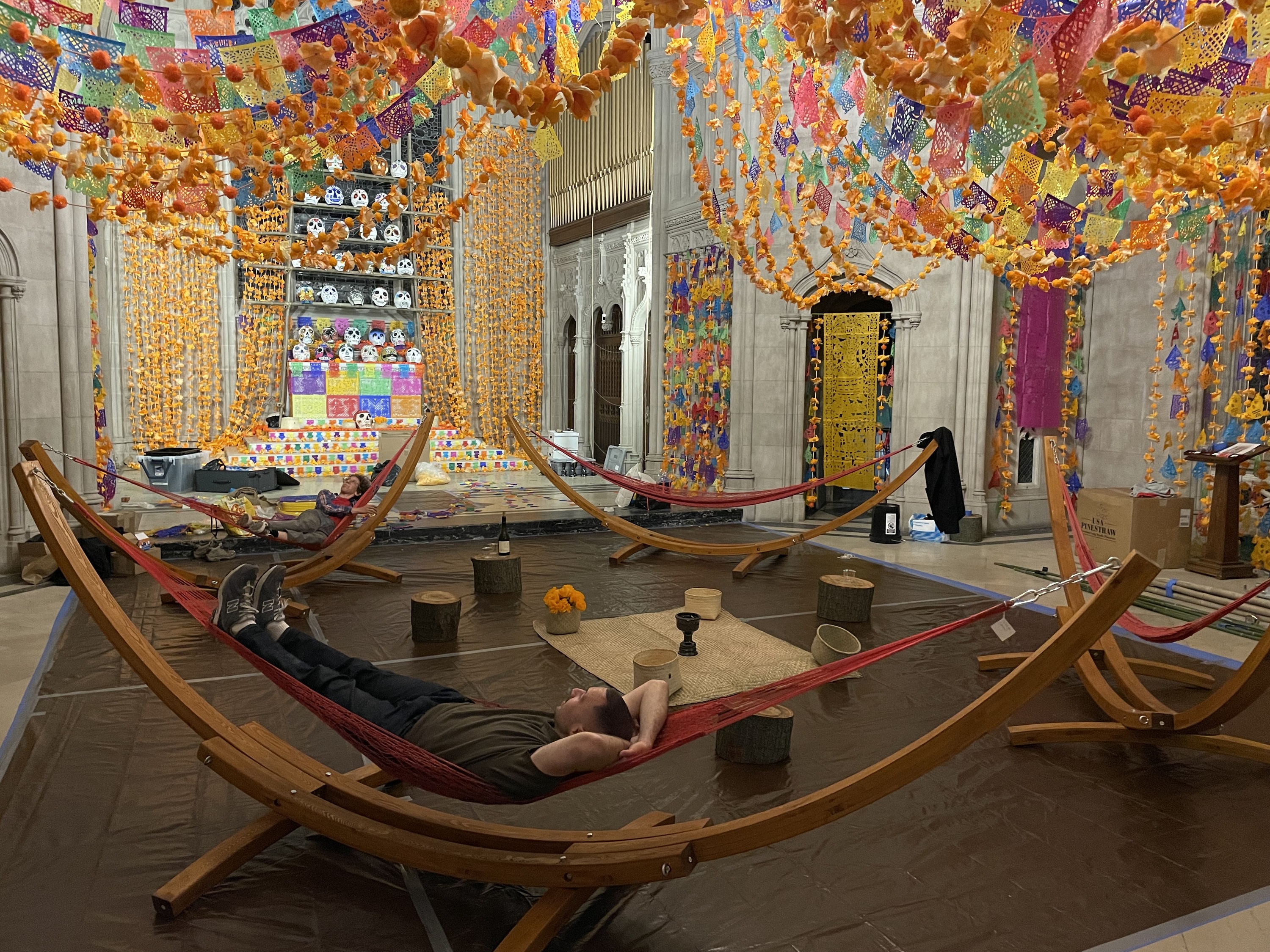 Honor lost loved ones at this Dia de Muertos ofrenda inside NYC's most beautiful cemetery