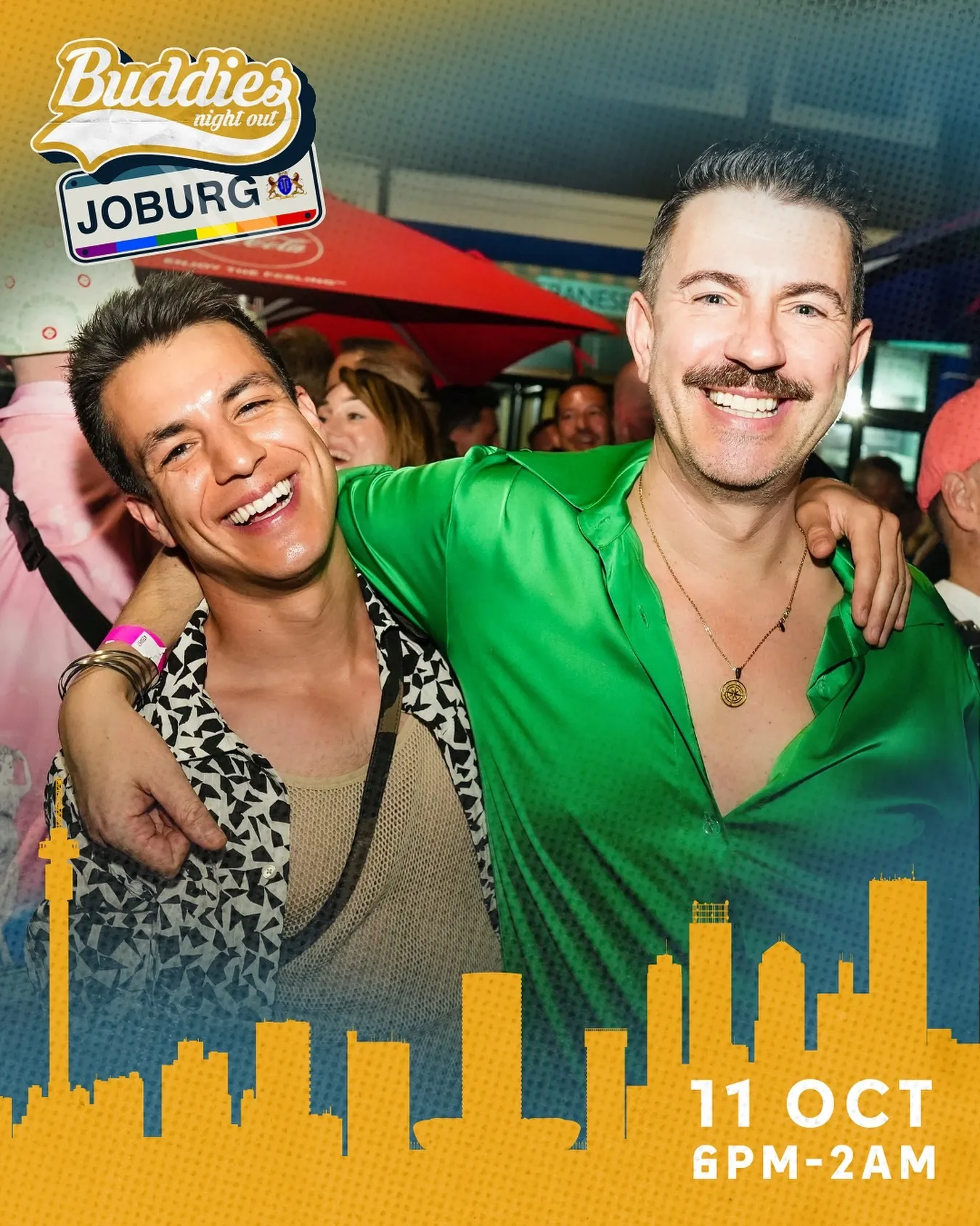 Buddy's Night Out Johannesburg Poster