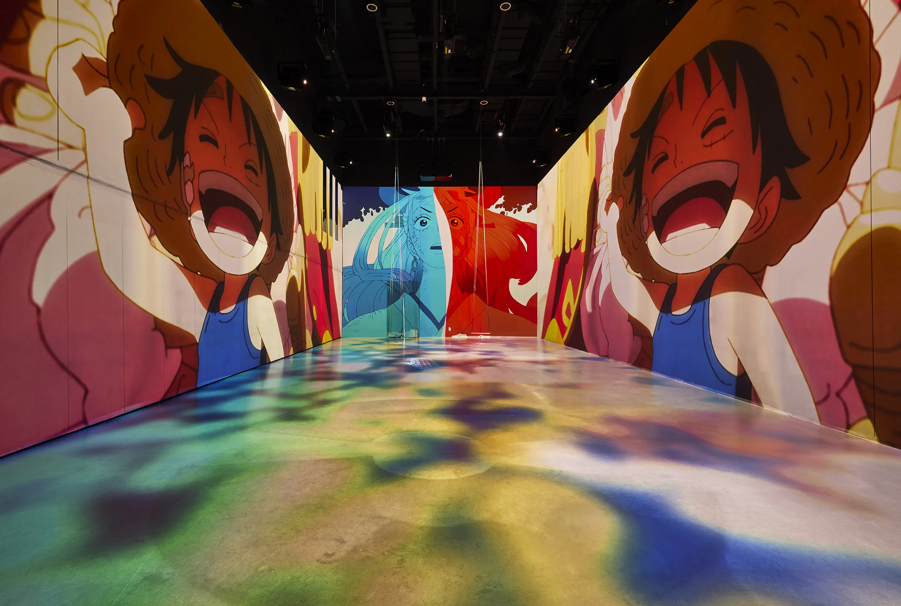 A large digital rendering of an anime character.