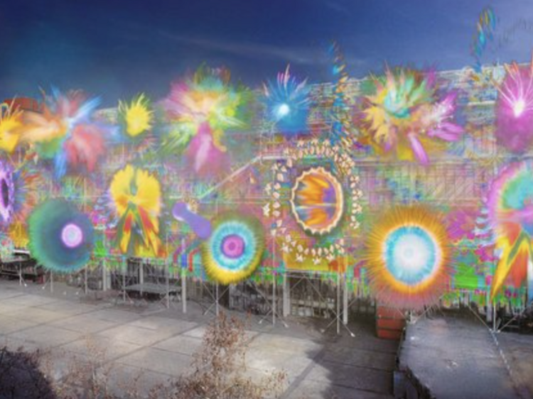 Le plasticien Cai Guo-Qiang dit au revoir au Centre Pompidou avec un feu d’artifice géant !
