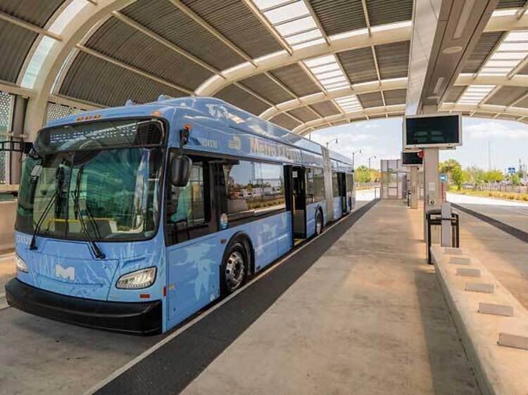 Good news, Miami: a long-awaited new bus system will cut your commute in half