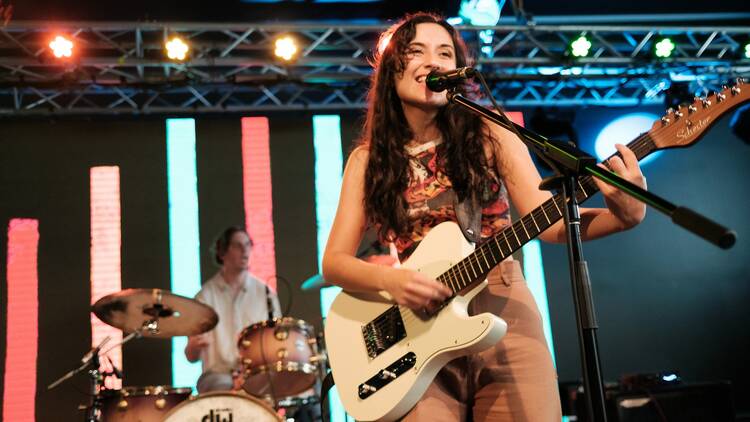 Sing along to live music from local artists at Gossy Weekender