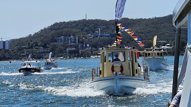 Experience the charm of putt-putts and wooden timber boats