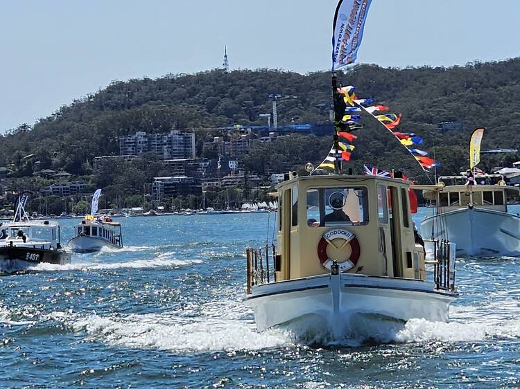 Experience the charm of putt-putts and wooden timber boats
