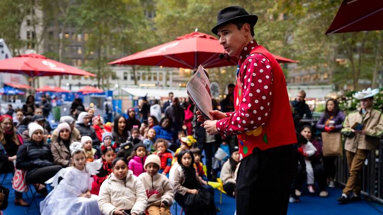 Tricks and Treats at Bryant Park Winter Village