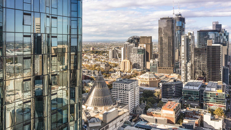 A Melbourne city view