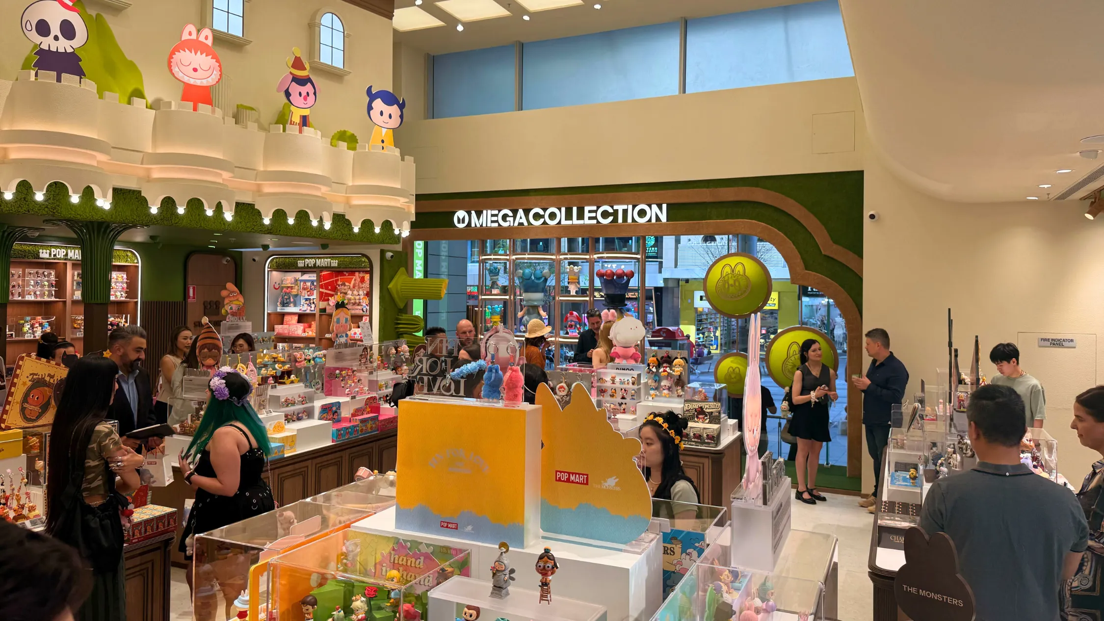 Pop Mart store with toys