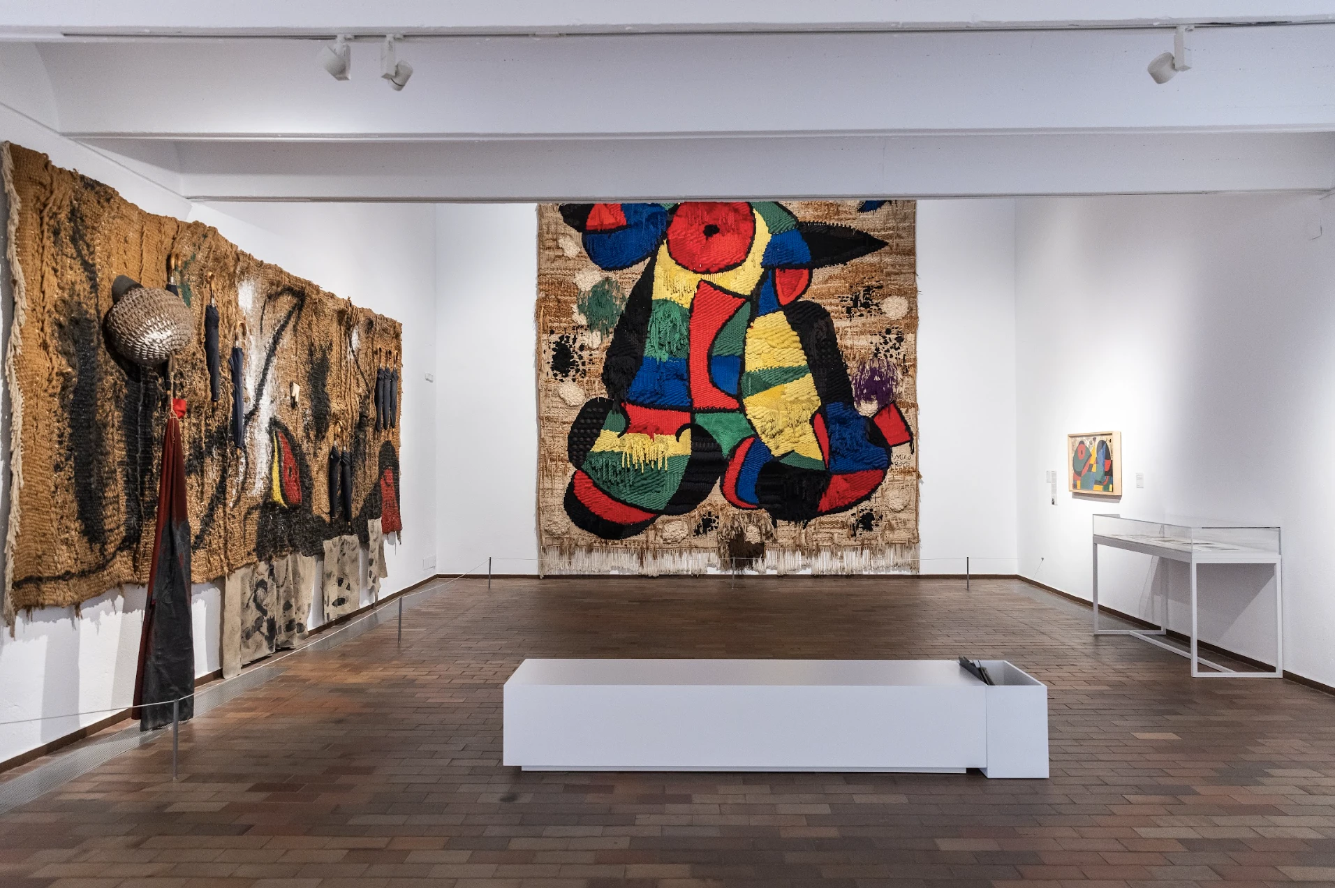 Roda de premsa i sales de l'exposici&oacute; Mir&oacute; i els Estats Units, comissariada per Marko Daniel, Matthew Gale i Dolors Rodriguez Roig. &copy; Fundaci&oacute; Joan Mir&oacute;.