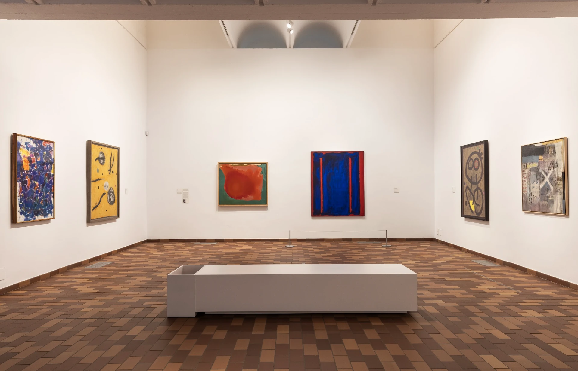 Roda de premsa i sales de l'exposici&oacute; Mir&oacute; i els Estats Units, comissariada per Marko Daniel, Matthew Gale i Dolors Rodriguez Roig. &copy; Fundaci&oacute; Joan Mir&oacute;.