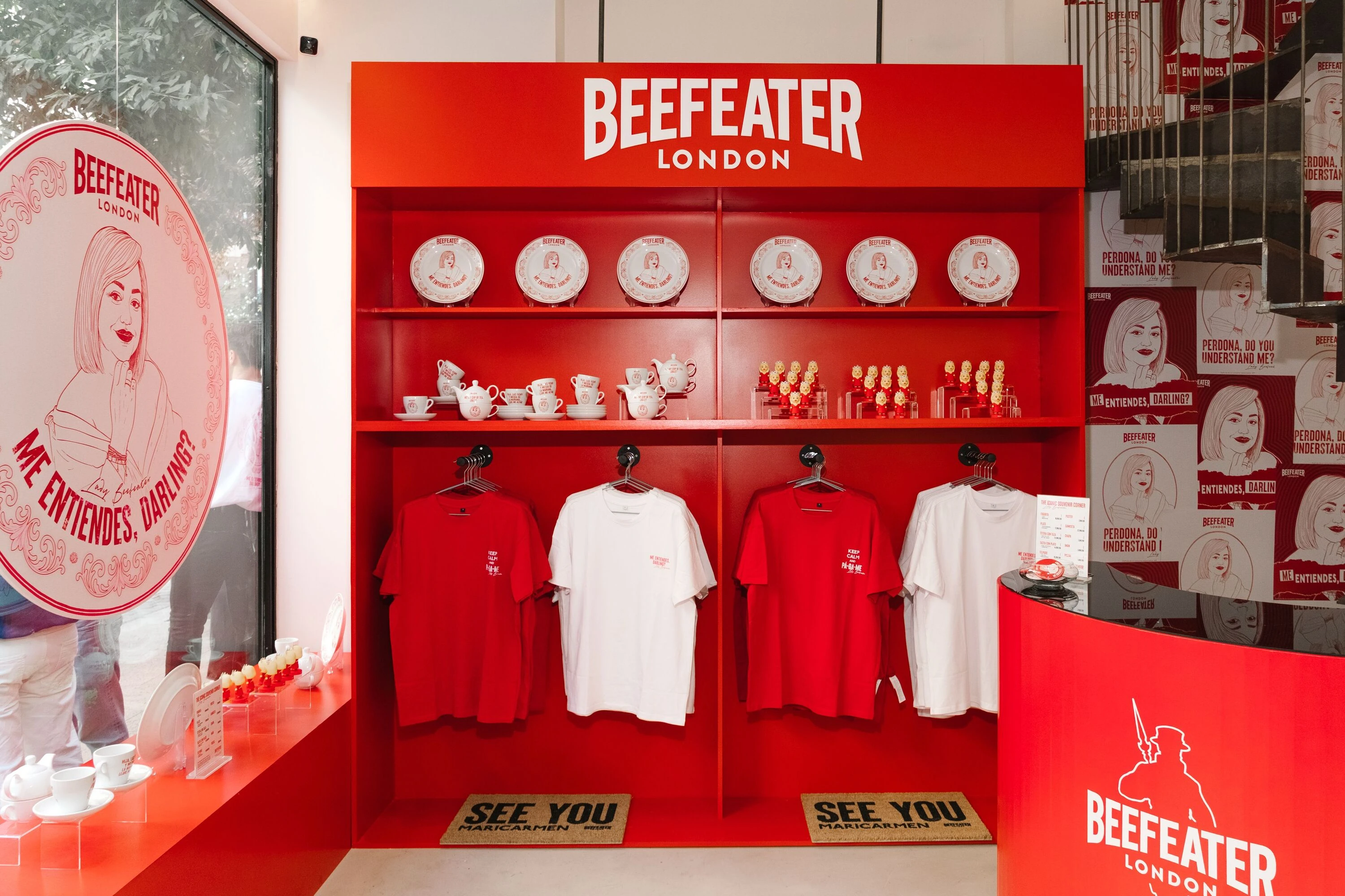 The Iconic Souvenir Corner. Beefeater