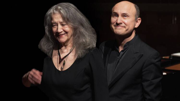 Martha Argerich y Nelson Goerner.