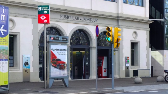 funicular de montju&iuml;c