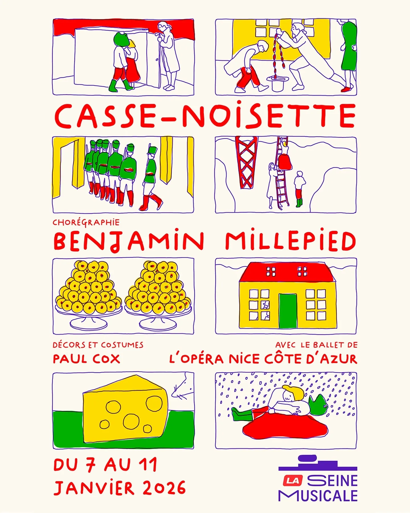 "Casse-Noisette", Benjamin Millepieds, à la Seine Musicale 