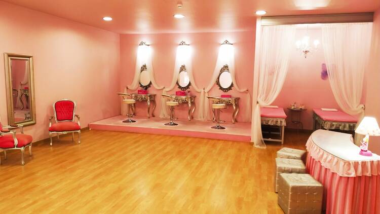 Apanhar uma barrigada de cor-de-rosa