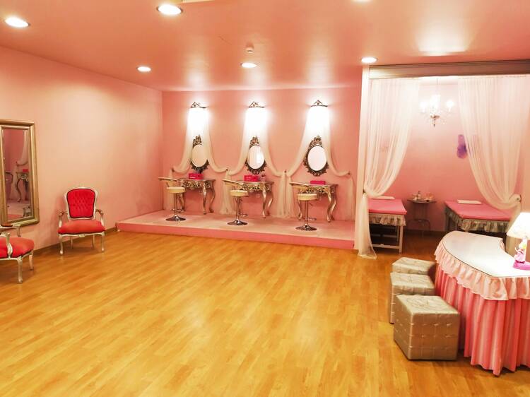 Apanhar uma barrigada de cor-de-rosa