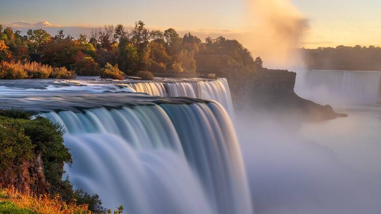 Niagara Falls during autumn