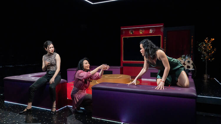 Ghost, karaoke and comedy collide in Sydney Theatre Company’s new madcap production Ghost, karaoke and comedy collide in Sydney Theatre Company’s new madcap production