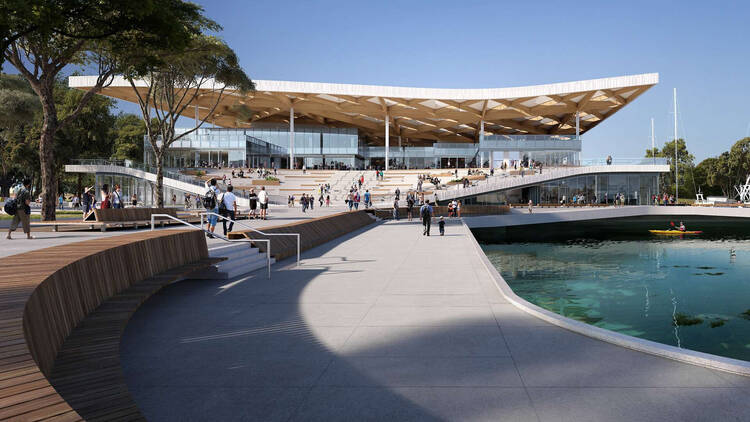 Render image of The Sydney Fish Market
