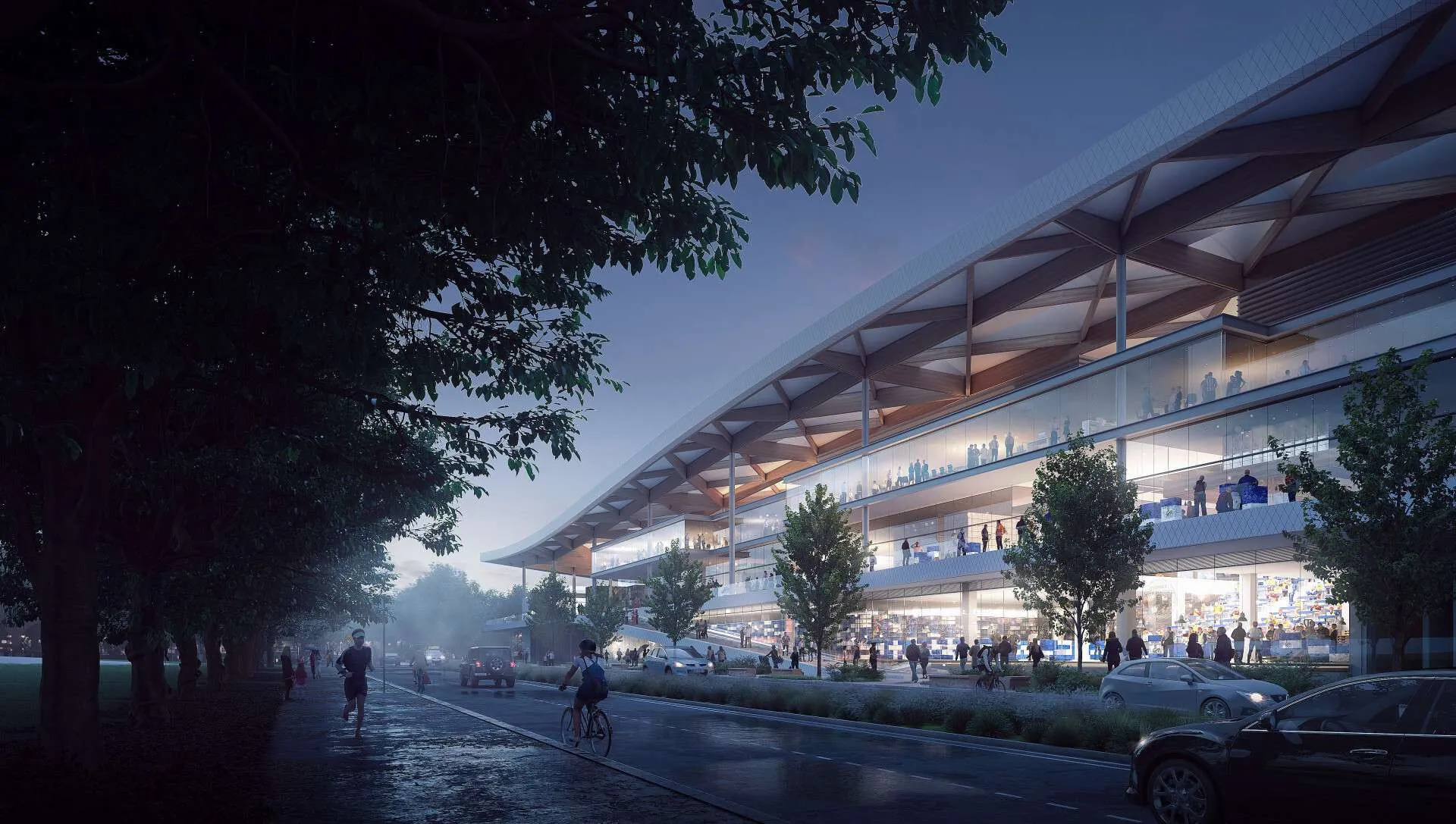 Render image of The Sydney Fish Market