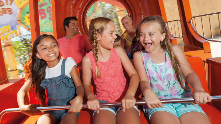 Hop between the Gold Coast’s best theme parks