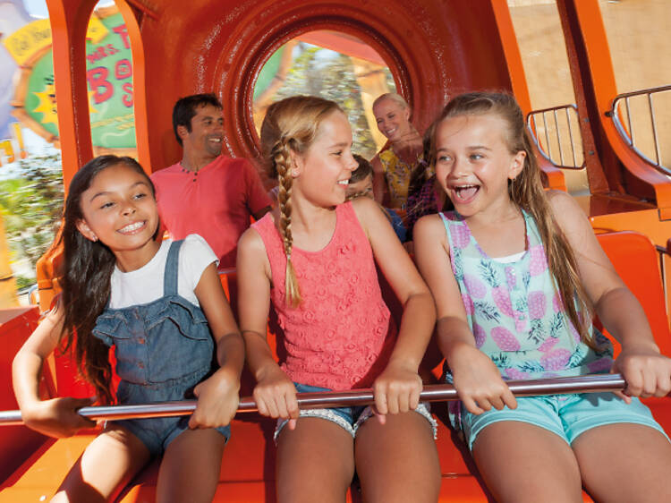 Hop between the Gold Coast’s best theme parks