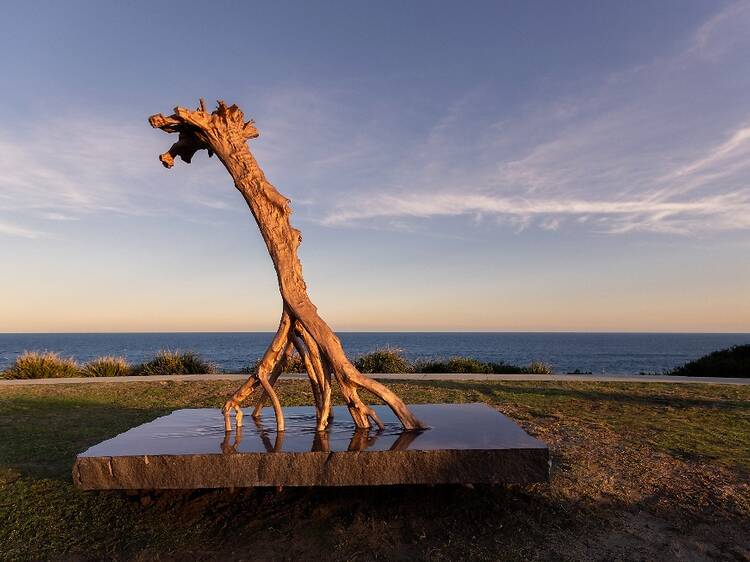 Shen Lieyi (China), ‘Tracing’, Sculpture by the Sea, Bondi 2024