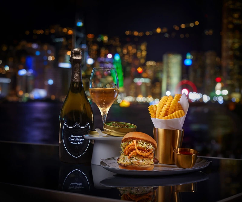 Foie Gras Shack + Dom P&eacute;rignon White Luminous Vintage 2015