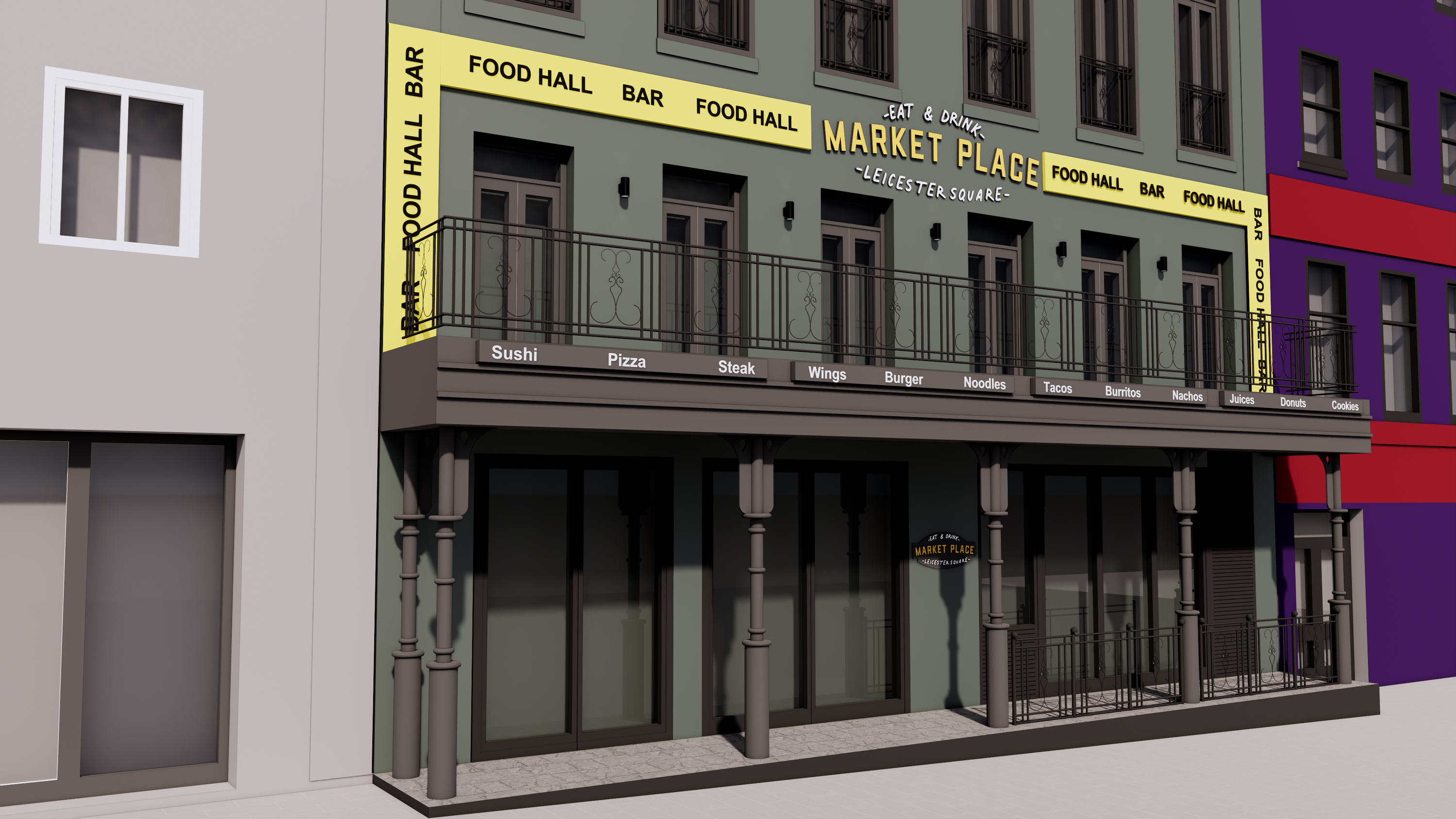One of the biggest food halls in Britain is coming to Leicester Square