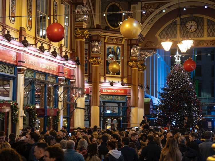 Soak up the atmosphere at Leadenhall Market