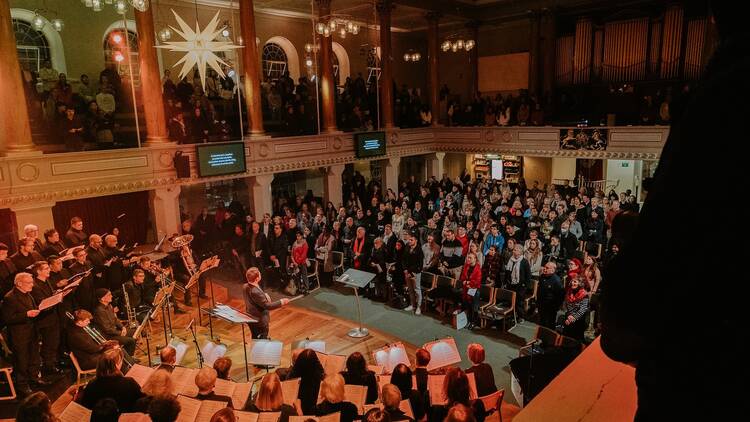 Sing some carols at All Souls Langham Place